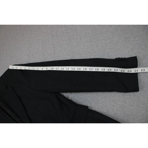 Banana Republic Blazer Mens 38S Gray Wool Blend 2 Buttons Notch Label - Picture 8 of 10